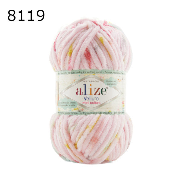 ALIZE Velvet Mini Colors 