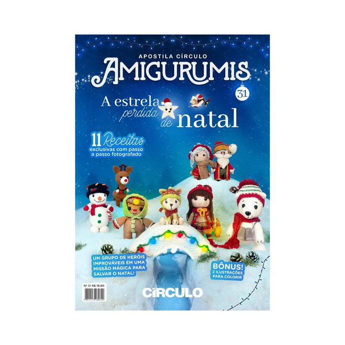 Revista Amigurumis - A ESTRELA PERDIDA DE NATAL