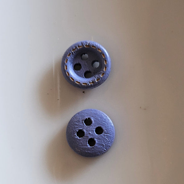 Botões Madeira 10 mm, várias cores