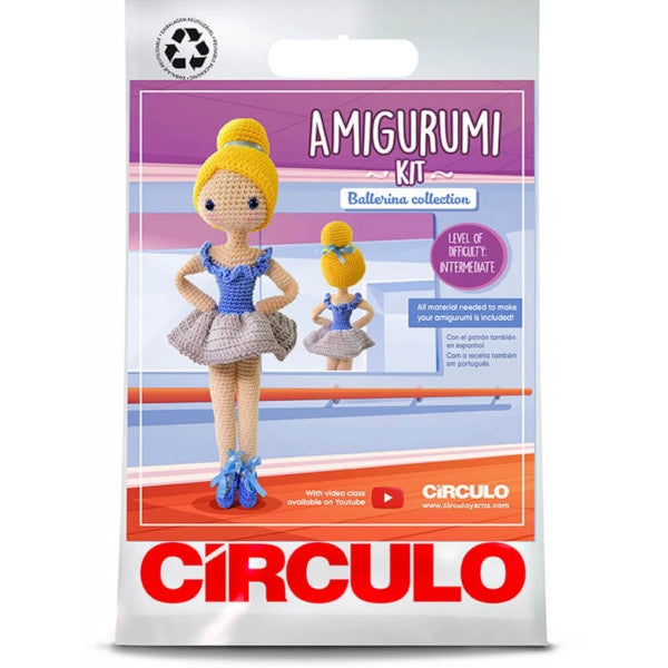 Amigurumi Kit Bailarinas - Vitória