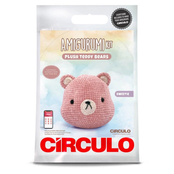 Amigurumi Kit Ursos de Pelúcia - Doçura