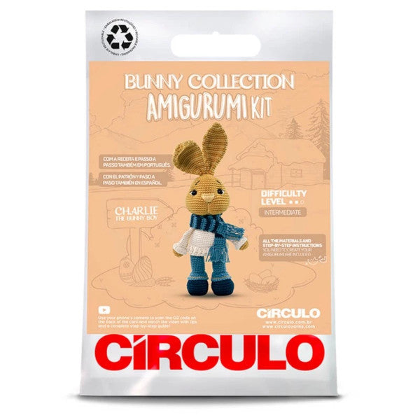 Círculo Amigurumi Kit - Bunny Charlie