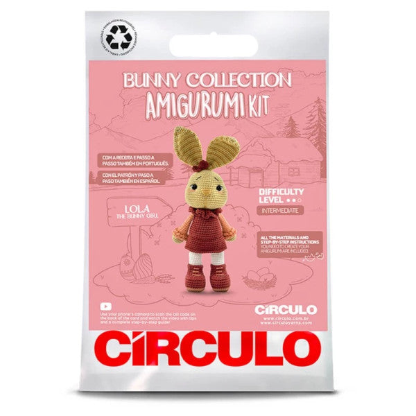 Círculo Amigurumi Kit - Bunny Lola