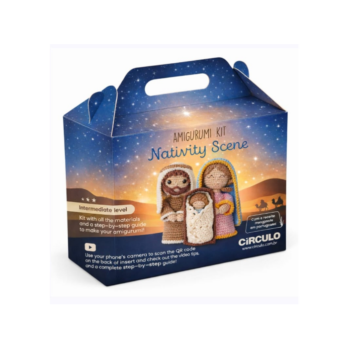 CÍRCULO Amigurumi Kit 2026 - Presépio