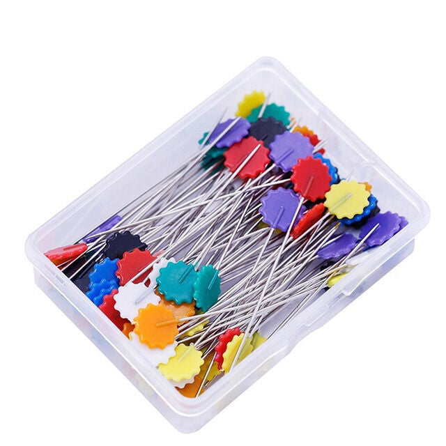 Caixa 50 alfinetes borboletas