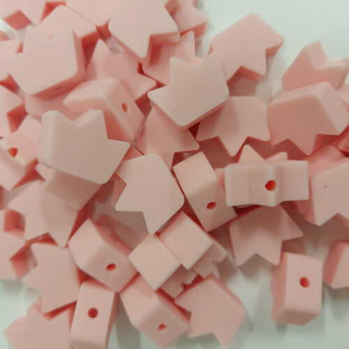 Coroa de silicone, rosa quartz