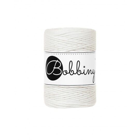 Cordão Torcido Bobbiny 1,5 mm, off white