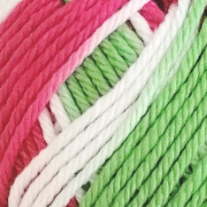 Fio Trama Rústica 500/4 matizado, M21 rosa/verde