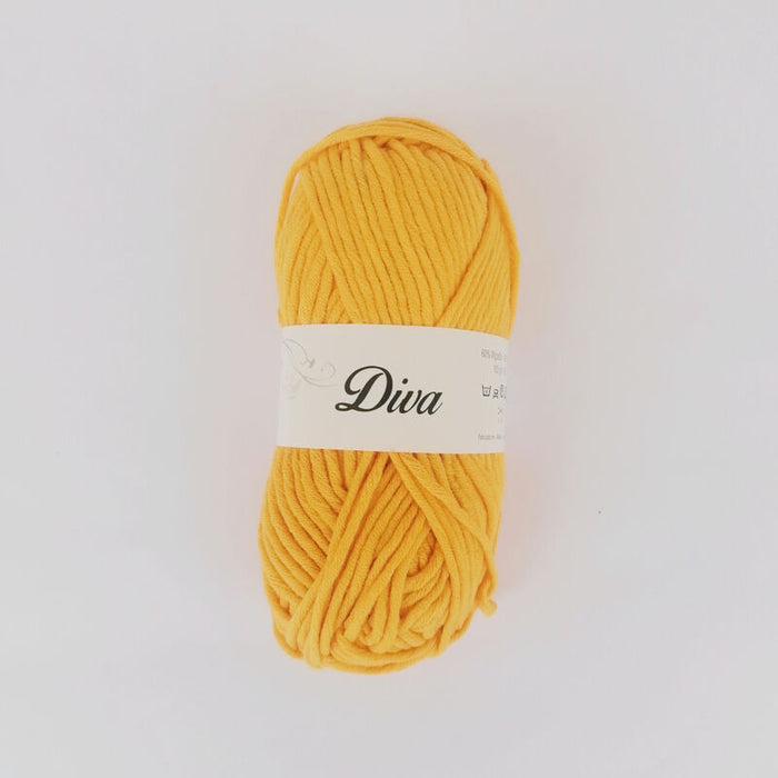 Fio Diva, amarelo 3087
