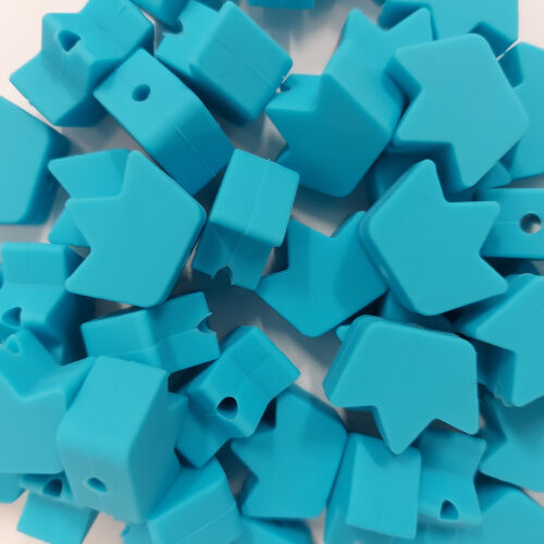 Coroa de silicone, azul céu