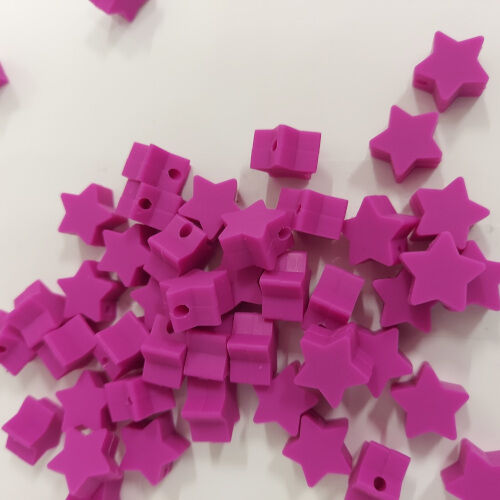 Estrela de silicone, violeta