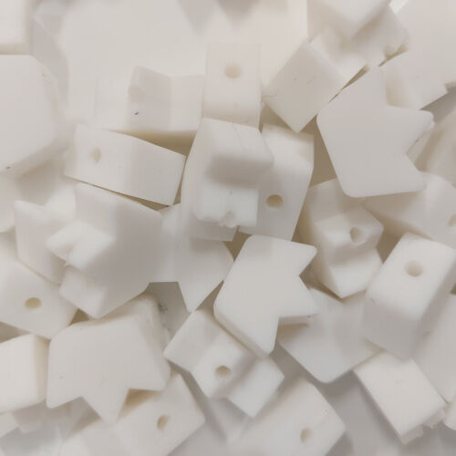 Coroa de silicone, branco
