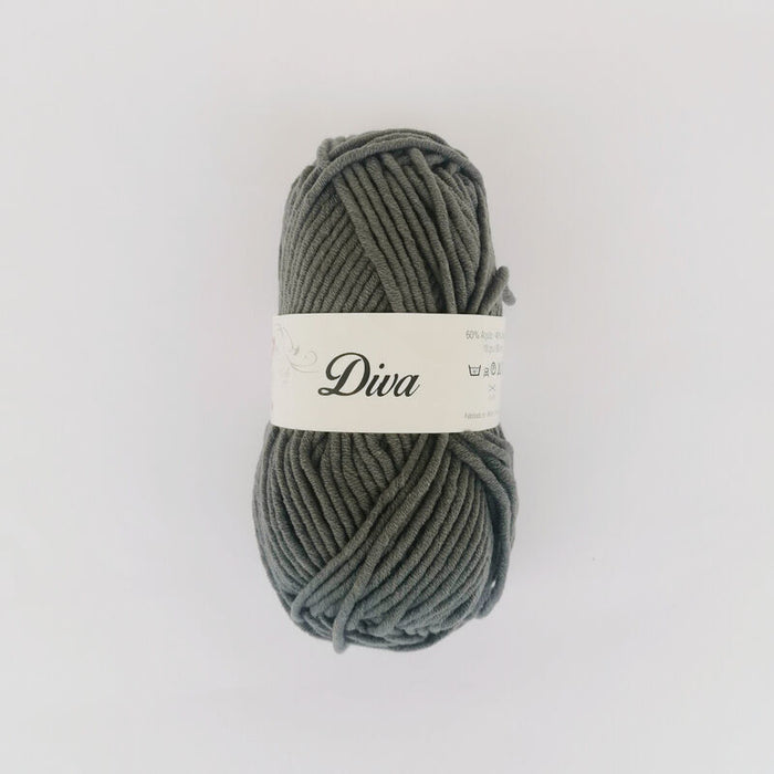 Fio Diva, cinza 3091