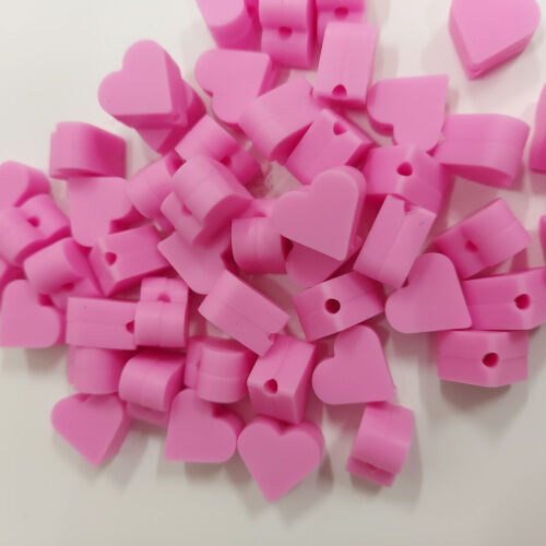 Coração de silicone, rosa